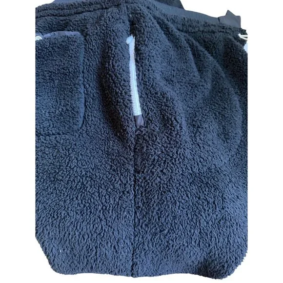 Free People Sundown Fleece Pants In Black Size Medium New - Picture 15 of 16